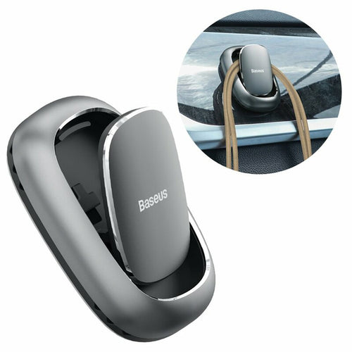 Baseus (2 pack) Organizator Auto Beetle (Acggjk-0G), pentru Saving Space, Multifunctional, Universal, Dark Gri