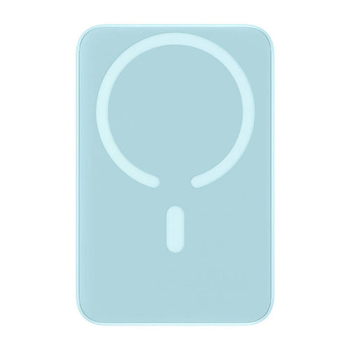 Baterie Externa Baseus Magnetic Mini (PPCX110103), USB-C, MagSafe, 10000mAh, 20W, cu Cable Type-C, 3A, 30cm, Bleu
