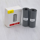 Baseus (60 pack) Trash Bag Gentleman Style (Crljd-0G), pentru Trash Can, 2 Rolls, Gri