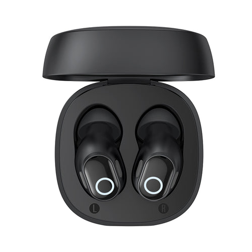 Casti wireless Baseus Bowie WM02 (NGTW370201), Bluetooth 5.3, TWS, In-ear, cu Microfon, negru