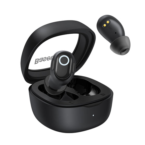Casti wireless Baseus Bowie WM02 (NGTW370201), Bluetooth 5.3, TWS, In-ear, cu Microfon, negru