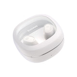Casti wireless Baseus WM02+ (NGTW370302), True Wireless Stereo, Bluetooth V5.3, Inteligent Afisaj, alb