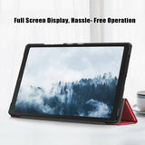 Husa tableta pentru Samsung Galaxy Tab A7 Lite, Techsuit FoldPro, albastru