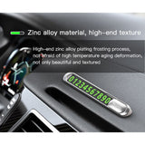 Yesido Parking Number (C88), pentru Dashboard, Number Hiding, Fluorescent Digits, Weather-Resistant, 3M Adhesive, Negru