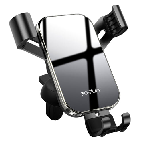 Suport auto Yesido Suport auto (C87), Gravity Prindere pentru Grila ventilatie, negru