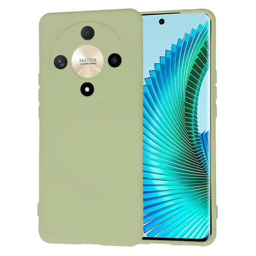 Husa pentru Honor Magic6 Lite, Techsuit SoftFlex, verde