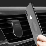 Suport auto Yesido Suport auto (C64), Prindere magnetica pentru Grila ventilatie, negru