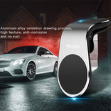 Suport auto Yesido Suport auto (C64), Prindere magnetica pentru Grila ventilatie, negru