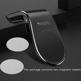 Suport auto Yesido Suport auto (C64), Prindere magnetica pentru Grila ventilatie, negru