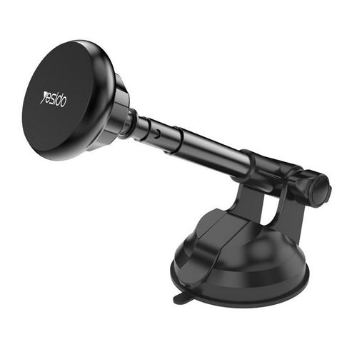 Suport auto Yesido Suport auto (C41), Brat extensibil, 360° Rotation Angle, pentru Bord, Parbriz, negru