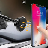 Suport auto Yesido Suport auto (C41), Brat extensibil, 360° Rotation Angle, pentru Bord, Parbriz, negru