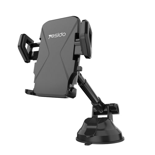 Suport auto Yesido Suport auto (C40), Brat extensibil pentru Bord, Parbriz, negru
