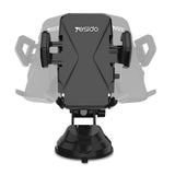 Suport auto Yesido Suport auto (C40), Brat extensibil pentru Bord, Parbriz, negru