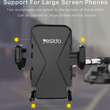 Suport auto Yesido Suport auto (C40), Brat extensibil pentru Bord, Parbriz, negru