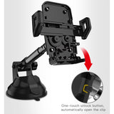 Suport auto Yesido Suport auto (C40), Brat extensibil pentru Bord, Parbriz, negru