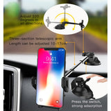 Suport auto Yesido Suport auto (C40), Brat extensibil pentru Bord, Parbriz, negru
