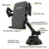 Suport auto Yesido Suport auto (C40), Brat extensibil pentru Bord, Parbriz, negru