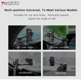 Suport auto Yesido Suport auto (C40), Brat extensibil pentru Bord, Parbriz, negru
