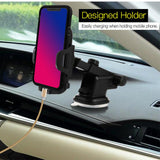 Suport auto Yesido Suport auto (C23), Brat extensibil pentru Bord, Parbriz, negru