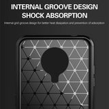 Husa pentru Nokia G10, Techsuit Carbon Silicone, negru