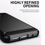 Husa pentru Nokia G10, Techsuit Carbon Silicone, negru