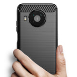 Husa pentru Nokia X20, Techsuit Carbon Silicone, albastru