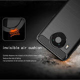 Husa pentru Nokia X20, Techsuit Carbon Silicone, albastru