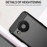 Husa pentru Nokia X20, Techsuit Carbon Silicone, albastru