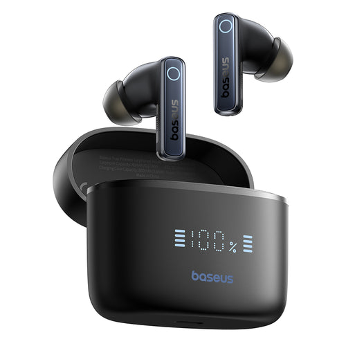 Casti wireless Baseus Bowie 30 (A00073100126-00), Bluetooth, True Wireless, negru
