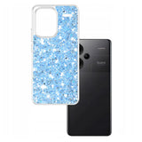 Husa pentru Xiaomi Redmi Note 13 Pro+ 5G, Techsuit Sparkly Glitter, alb