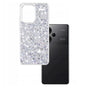 Husa pentru Xiaomi Redmi Note 13 Pro+ 5G, Techsuit Sparkly Glitter, alb