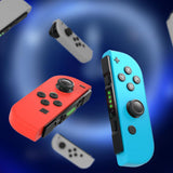 Gamepad Techsuit Switch Wireless Controller (Thswc), cu Integrat 360° Joystick, 450mAh, 6 Axis, rosu;albastru