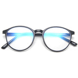 Techsuit Anti-Blue Light Glasses Reflex TR90 (F8551-C2), Round, Sand Negru