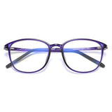 Techsuit Anti-Blue Light Glasses Reflex PC (F2822), Round, Albastru