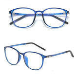 Techsuit Anti-Blue Light Glasses Reflex PC (F2822), Round, Albastru