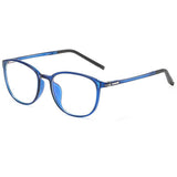 Techsuit Anti-Blue Light Glasses Reflex PC (F2822), Round, Albastru