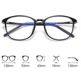 Techsuit Anti-Blue Light Glasses Reflex PC (F2822), Round, Sand Negru