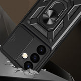 Husa pentru Samsung Galaxy S24 FE, Techsuit CamShield Series, albastru