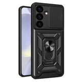Husa pentru Samsung Galaxy S24 FE, Techsuit CamShield Series, albastru
