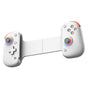Gamepad Techsuit Wireless Controller (BSP-D8 Pro), pentru Phones, Tablets (Android, iOS, PS4), Bluetooth, Lumini RGB, 400mAh, alb