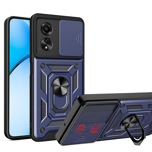 Husa pentru OPPO A60 4G, Techsuit CamShield Series, albastru