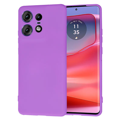 Husa pentru Motorola Edge 50 Pro, Techsuit SoftFlex, mov