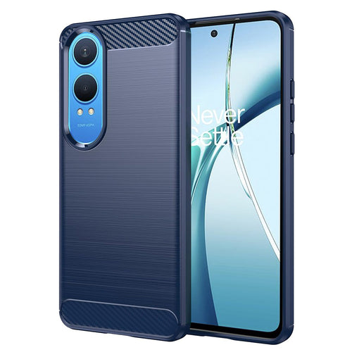 Husa pentru OnePlus Nord CE4 Lite, Techsuit Carbon Silicone, albastru