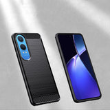 Husa pentru OnePlus Nord CE4 Lite, Techsuit Carbon Silicone, albastru
