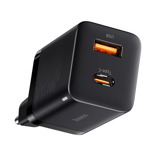 Incarcator retea Baseus Super Si Pro (Ccsupp-E01), Type-C, USB, Incarcare rapida, 30W, negru