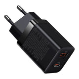 Incarcator retea Baseus Super Si Pro (Ccsupp-E01), Type-C, USB, Incarcare rapida, 30W, negru