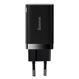 Incarcator retea Baseus Super Si Pro (Ccsupp-E01), Type-C, USB, Incarcare rapida, 30W, negru