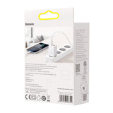 Incarcator retea Baseus Super Si Pro (Ccsupp-E02), Type-C, USB, Incarcare rapida, 30W, alb