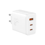 Incarcator retea Baseus Cube Pro (P10152301213-00), Incarcare rapidar, 2x Type-C, USB, 65W, alb