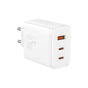 Incarcator retea Baseus Cube Pro (P10152301213-00), Incarcare rapidar, 2x Type-C, USB, 65W, alb